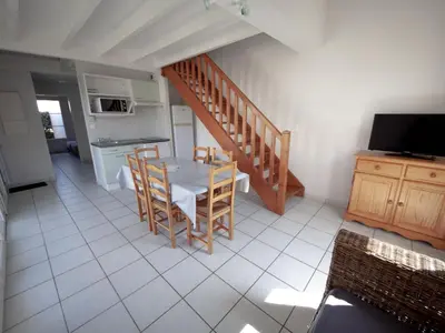 Cuisine ou kitchenette dans l'établissement Holiday Home Résidence Dune Blanche - Océan1 by Interhome