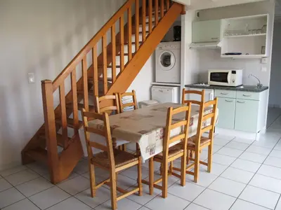 Cuisine ou kitchenette dans l'établissement Holiday Home Résidence Dune Blanche - Océan1 by Interhome
