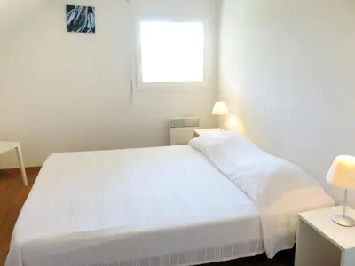 Un ou plusieurs lits dans un hébergement de l'établissement Apartment Résidence Belle Dune-3 by Interhome