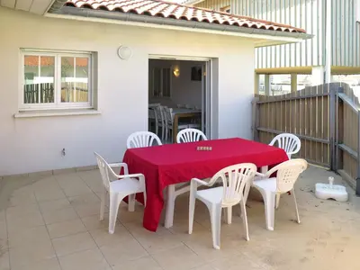 Balcon ou terrasse dans l'établissement Holiday Home Résidence Plage Océane-2 by Interhome