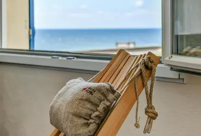 Vue générale sur la mer ou vue sur la mer prise depuis l'hôtel