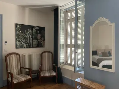 Coin salon dans l'établissement Le St Vincent