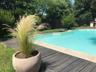 Piscine de l'établissement Les Rives du Bassin ou située à proximité