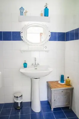 Salle de bains dans l'établissement Hacienda Messanges