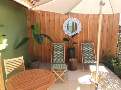 Plan de l'établissement Le Patio du bourg - Studio entre lac et océan