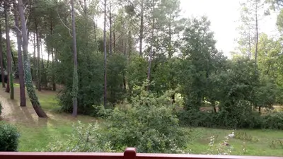Jardin de l'établissement Appartement dans résidence de vacances