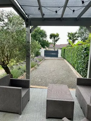 Jardin de l'établissement O'PINTXO