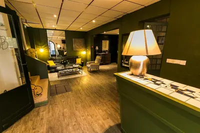 Coin salon dans l'établissement Etche Ona