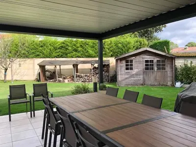 Jardin de l'établissement Les chambres d'hôtes de Pascale
