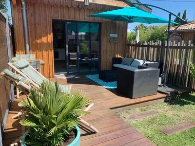 Jardin de l'établissement La cabane 62