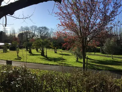 Jardin de l'établissement la ferme des 4 chenes