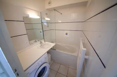 Salle de bains dans l'établissement Résidence Belle Dune Blanche, maisons et appartements