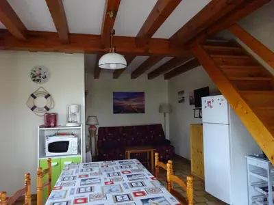 Cuisine ou kitchenette dans l'établissement Les Lagagnons