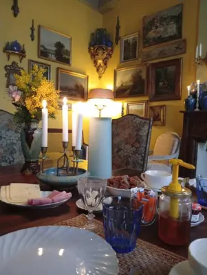 Nourriture dans la maison d'hôtes ou à proximité