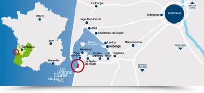 Plan de l'établissement Lou Cachotte