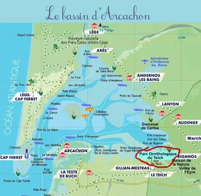 Plan de l'établissement Lou Cachotte