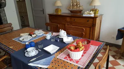 Nourriture dans le B&B/chambre d'hôtes ou à proximité