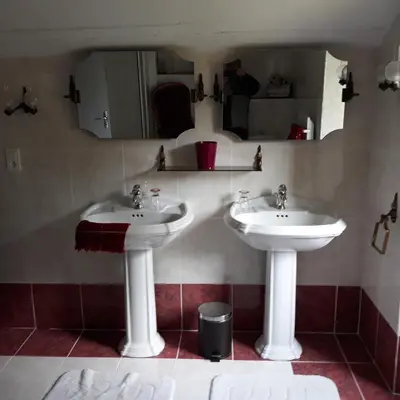 Salle de bains dans l'établissement Maison Lalanne