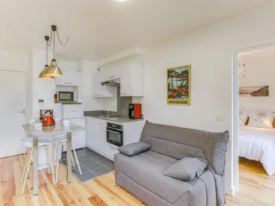 Cuisine ou kitchenette dans l'établissement Apartment la Pergola-1 by Interhome