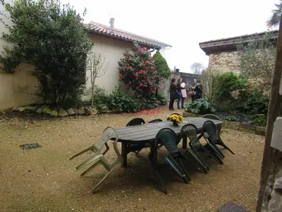 Jardin de l'établissement Les Chambres d'Eugénie