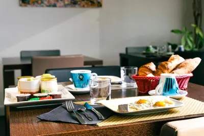 Nourriture dans l'hôtel ou à proximité