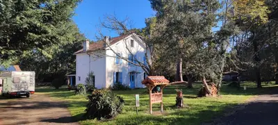 Jardin de l'établissement Gites-Cyclistes-Léon