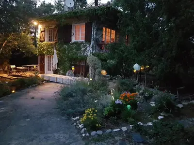Jardin de l'établissement Villa Akwaba