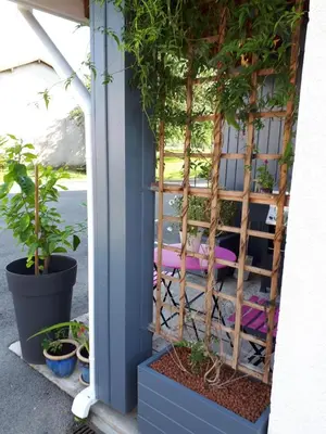 Jardin de l'établissement L'Horizon des Landes
