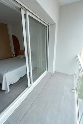 Salle de bains dans l'établissement Lagocéan