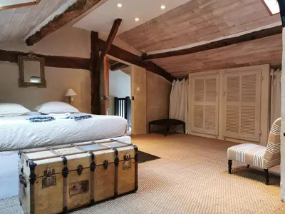 Un ou plusieurs lits dans un hébergement de l'établissement Maison Basta