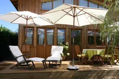 Terrasse ou espace extérieur de l'établissement Chambres 