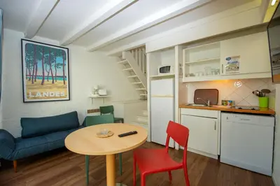 Cuisine ou kitchenette dans l'établissement Résidence Vacances Bleues Domaine de l'Agréou