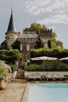 Piscine de l'établissement Château Belle Epoque - Chambres d'Hôtes & Gîtes ou située à proximité