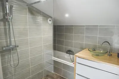 Salle de bains dans l'établissement BodyGo Penthouse