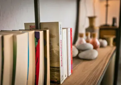 Bibliothèque dans l'appartement