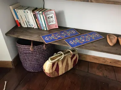 Bibliothèque dans le B&B/chambre d'hôtes
