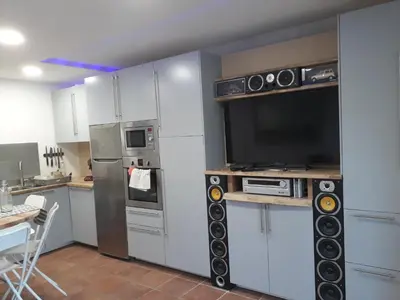 Cuisine ou kitchenette dans l'établissement Appartement Seignosse Océan