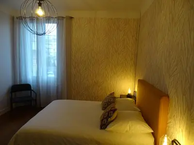 Un ou plusieurs lits dans un hébergement de l'établissement A la Vill'Adour