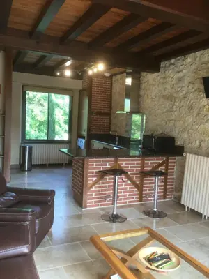 Plan de l'établissement gîte porte de la bastide