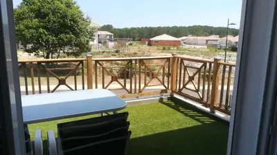 Balcon ou terrasse dans l'établissement Links
