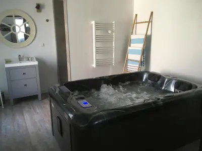 Plan de l'établissement Gîte avec jacuzzi privatif à proximité de l'océan