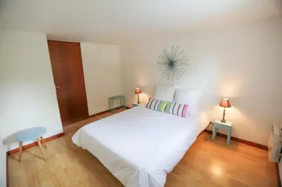 Un ou plusieurs lits dans un hébergement de l'établissement Villa TENY