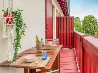 Balcon ou terrasse dans l'établissement Apartment la Pergola-2 by Interhome