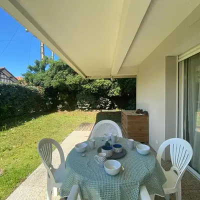 Appartement cosy à Capbreton: Jardin