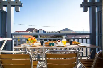 Balcon ou terrasse dans l'établissement LE 112