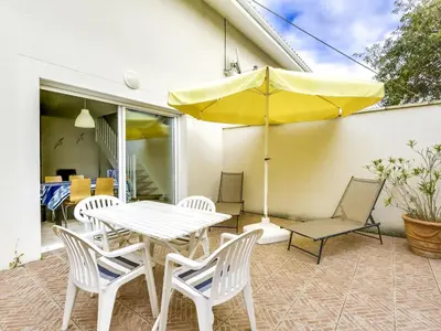 Terrasse ou espace extérieur de l'établissement Maison T3, proche océan et centre, terrasse privative, parking, 300m plage - Biscarrosse Plage - FR-1-521-31