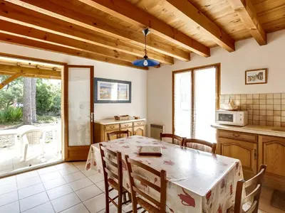 Plan de l'établissement Biscarrosse Plage: Villa 4 pièces avec terrasse, proche océan - FR-1-521-54