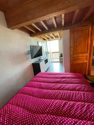 Un ou plusieurs lits dans un hébergement de l'établissement Réf 263, Seignosse océan, Villa Patio classée 3 étoiles avec Wifi à 150m de la plage, en bordure de forêt avec place de parking et piscine commune