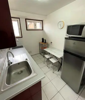 Cuisine ou kitchenette dans l'établissement Réf 531, Seignosse Océan, Appartement proche de la plage et du centre, 4 personnes