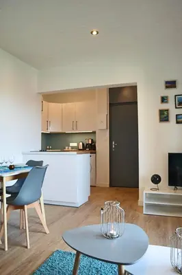 Cuisine ou kitchenette dans l'établissement Domaine La Castilha